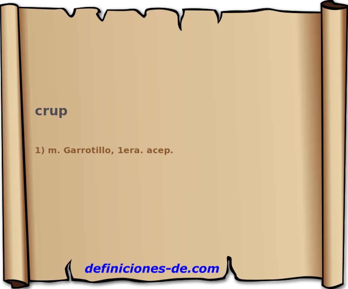 crup 