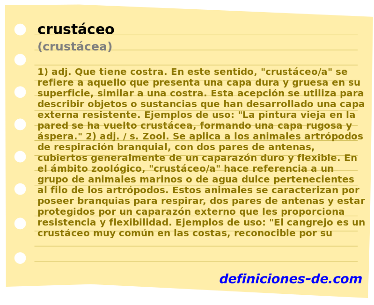 crustceo (crustcea)