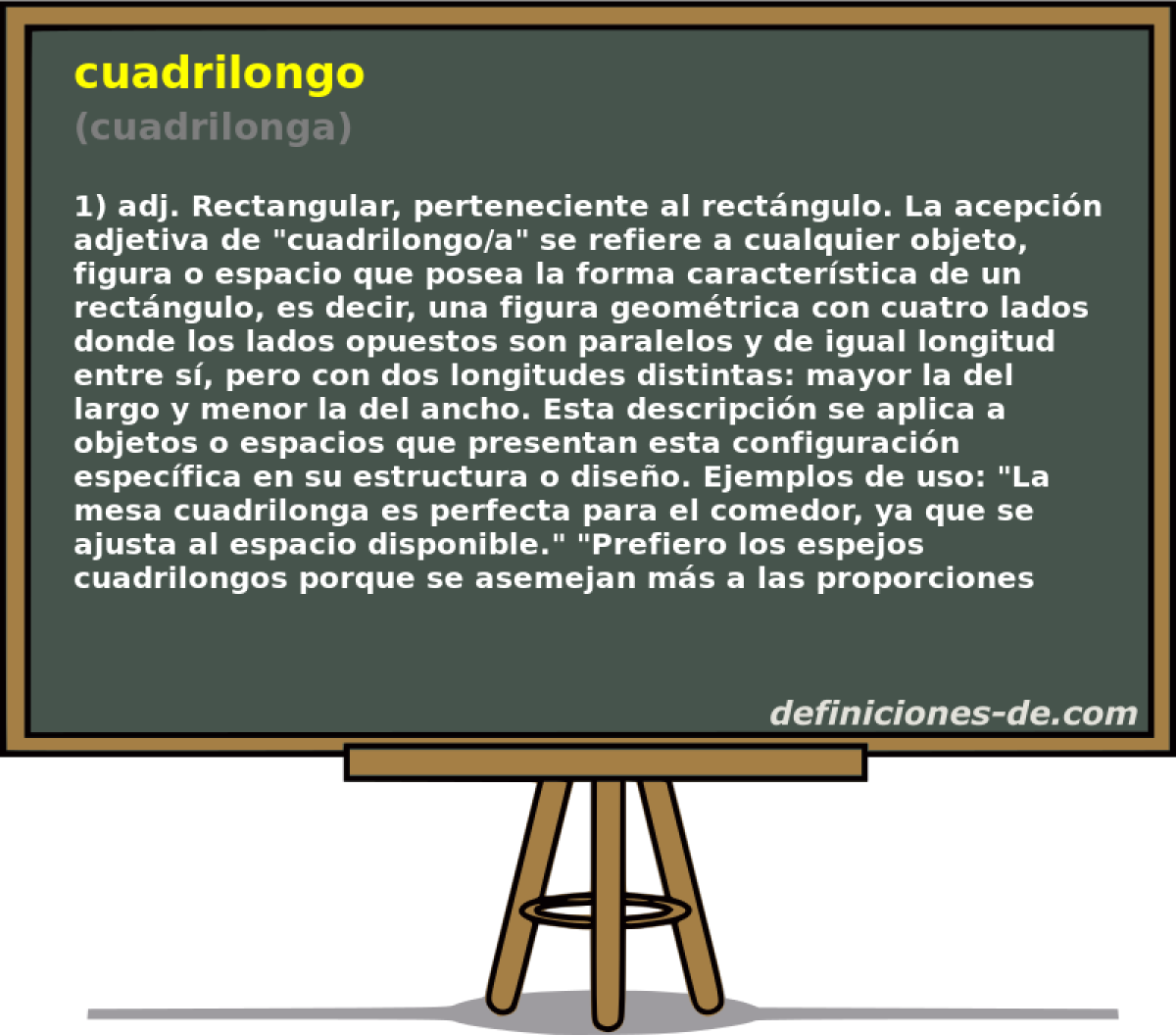 cuadrilongo (cuadrilonga)