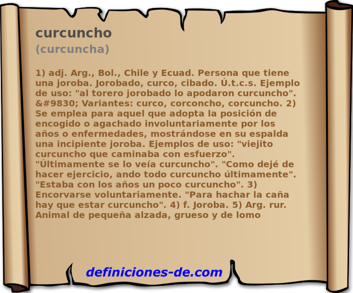 curcuncho (curcuncha)
