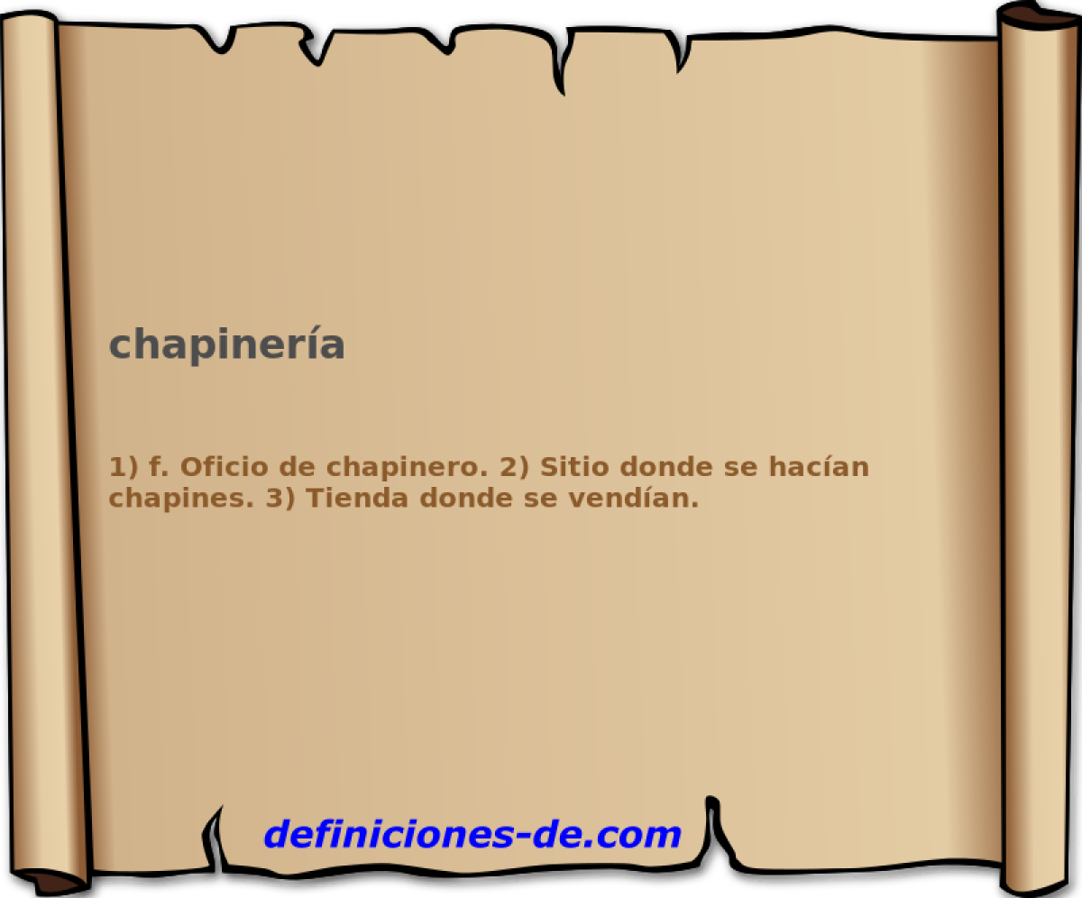 chapinera 