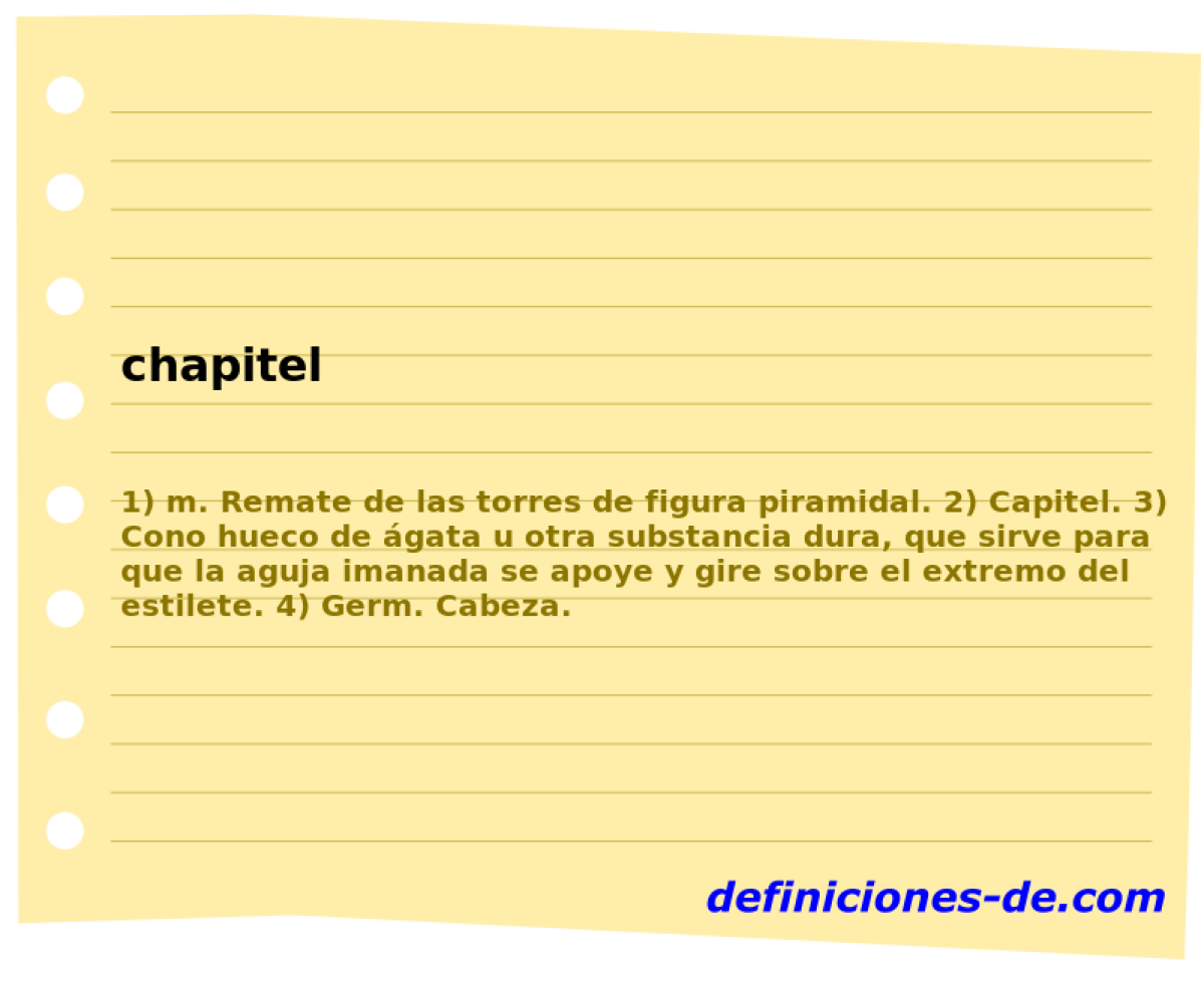 chapitel 