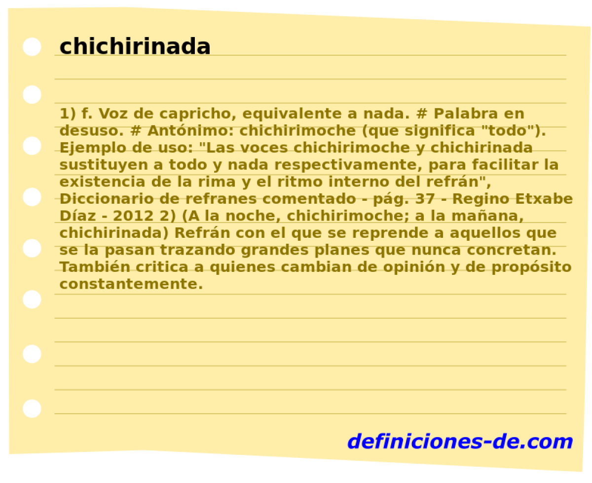 chichirinada 