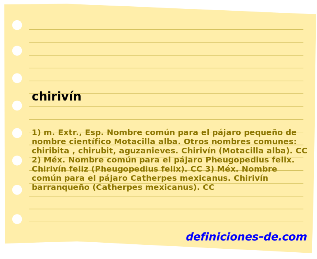 chirivn 