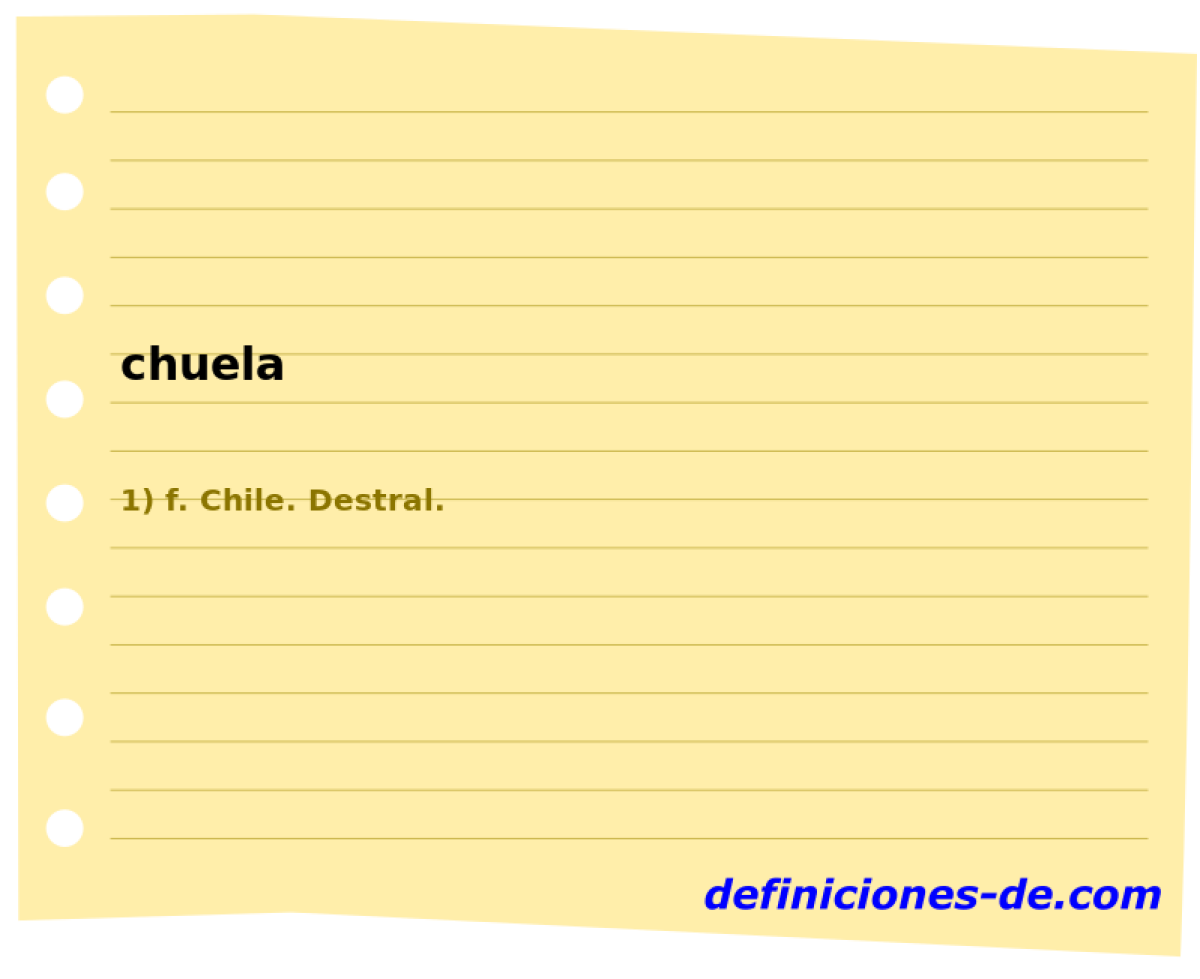 chuela 