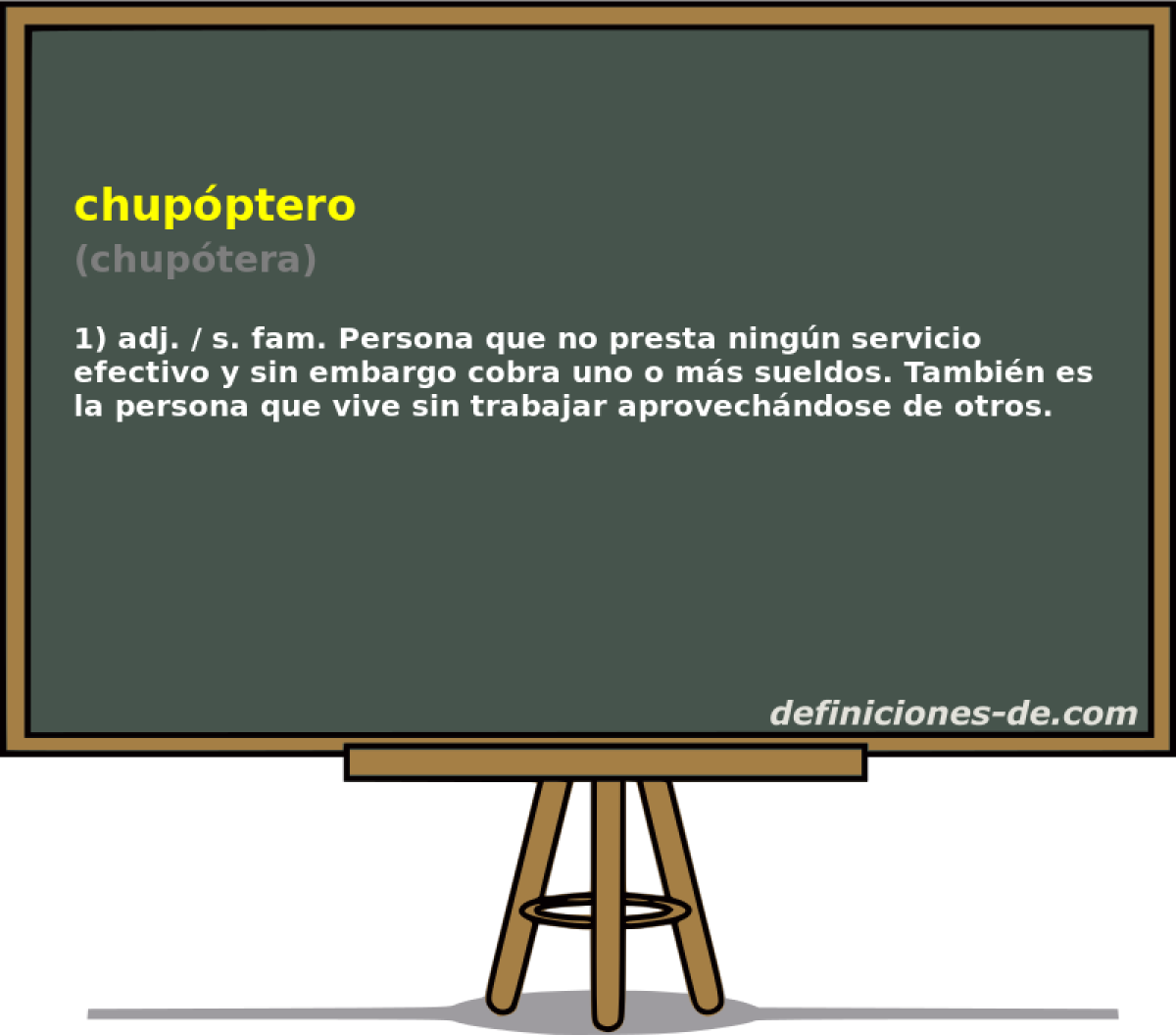 chupptero (chuptera)
