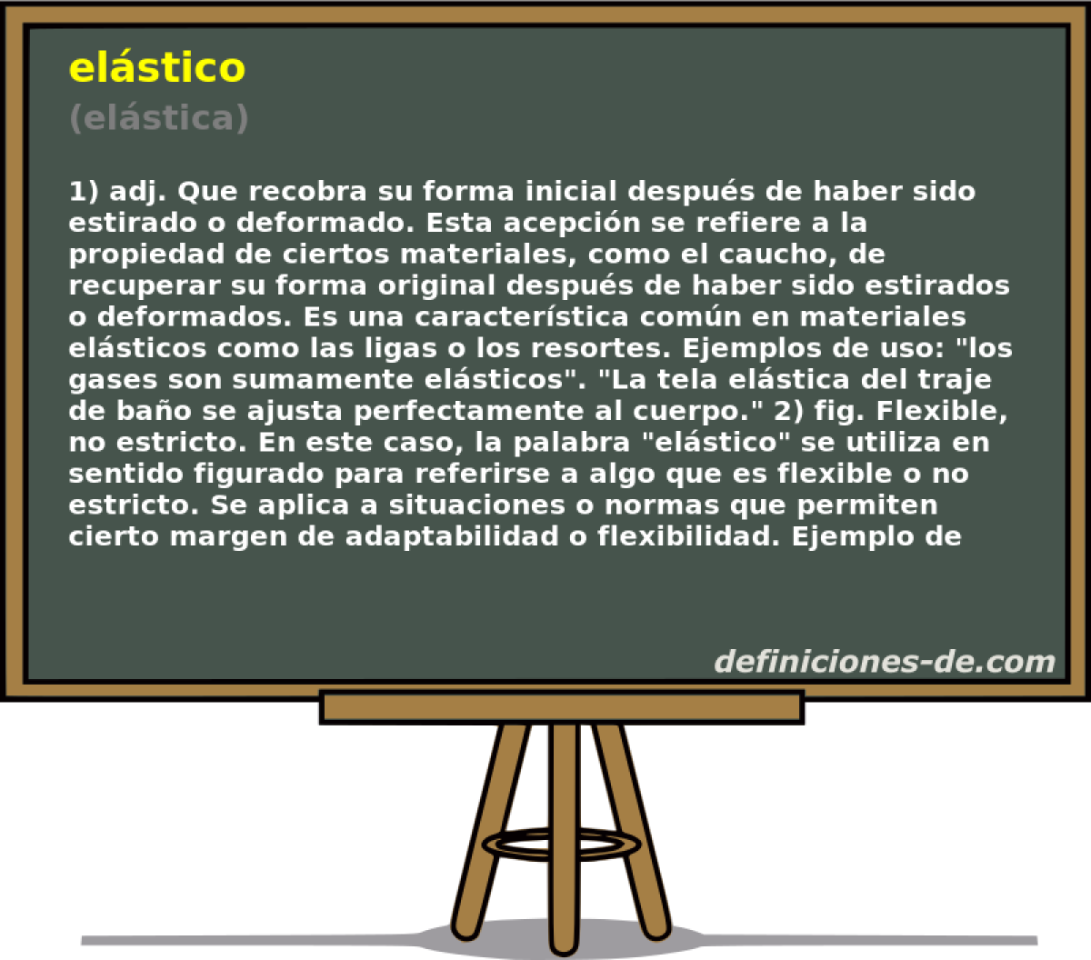 elstico (elstica)