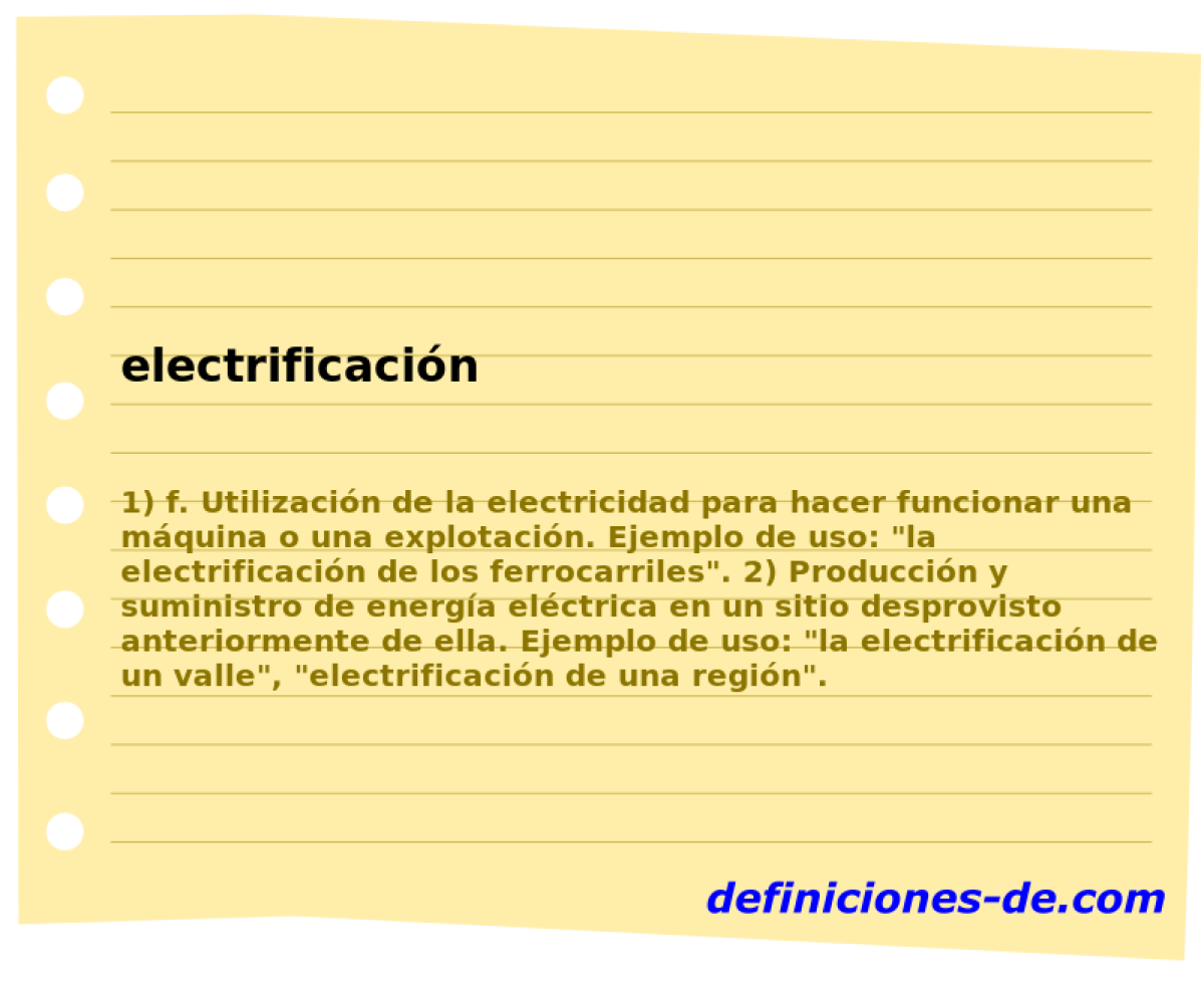 electrificacin 