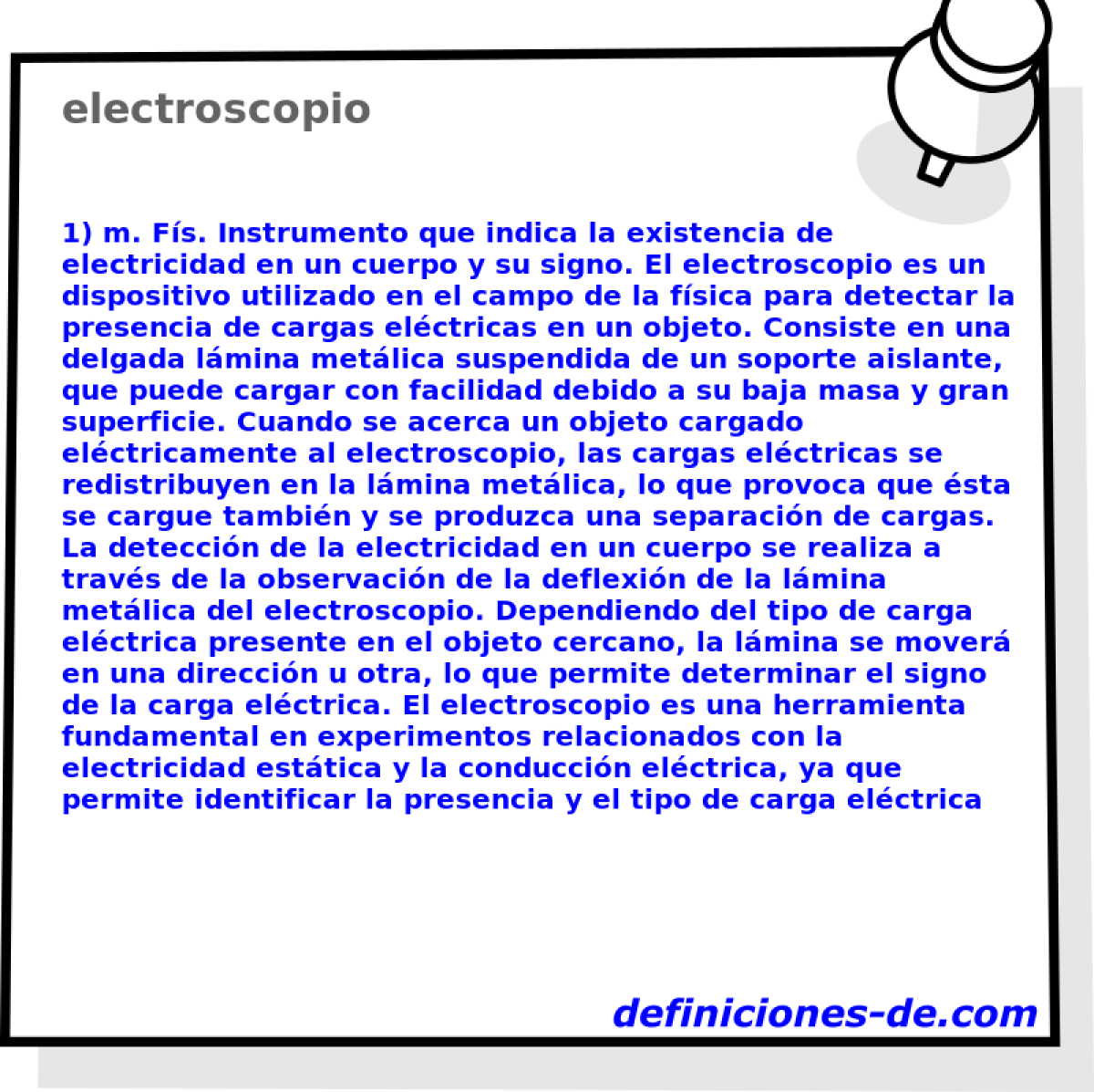 electroscopio 