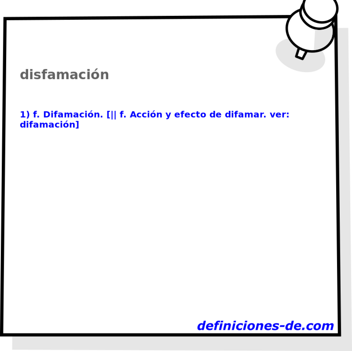 disfamacin 