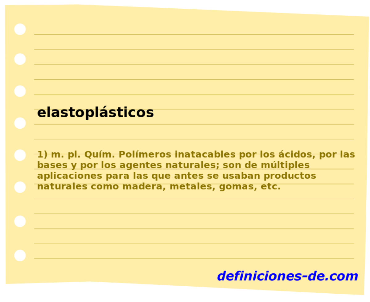 elastoplsticos 