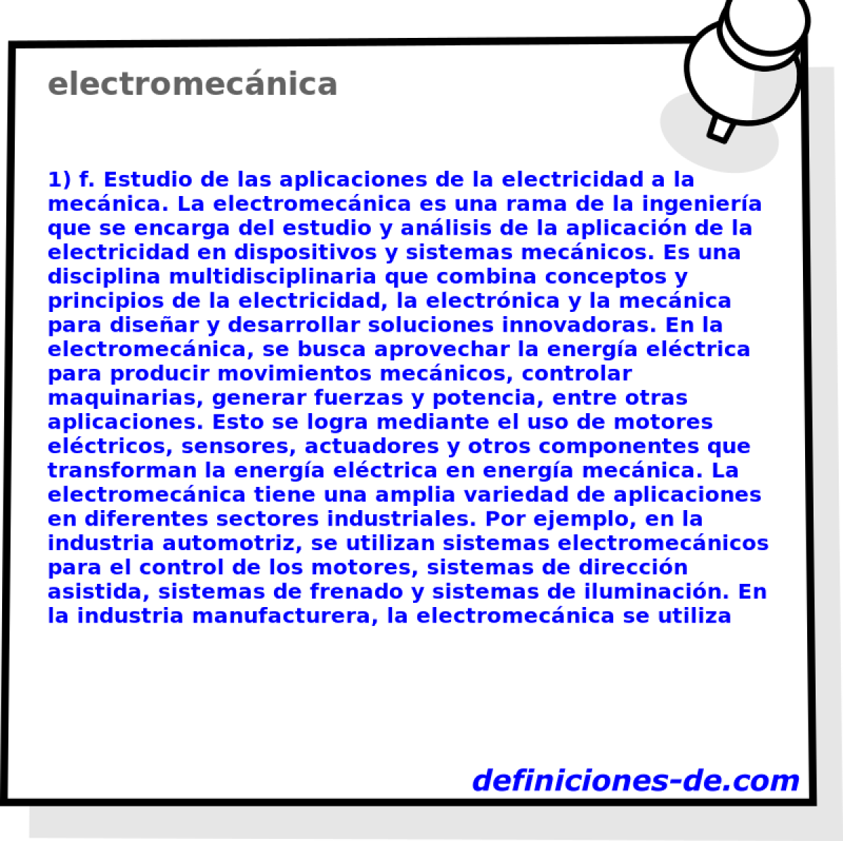 electromecnica 