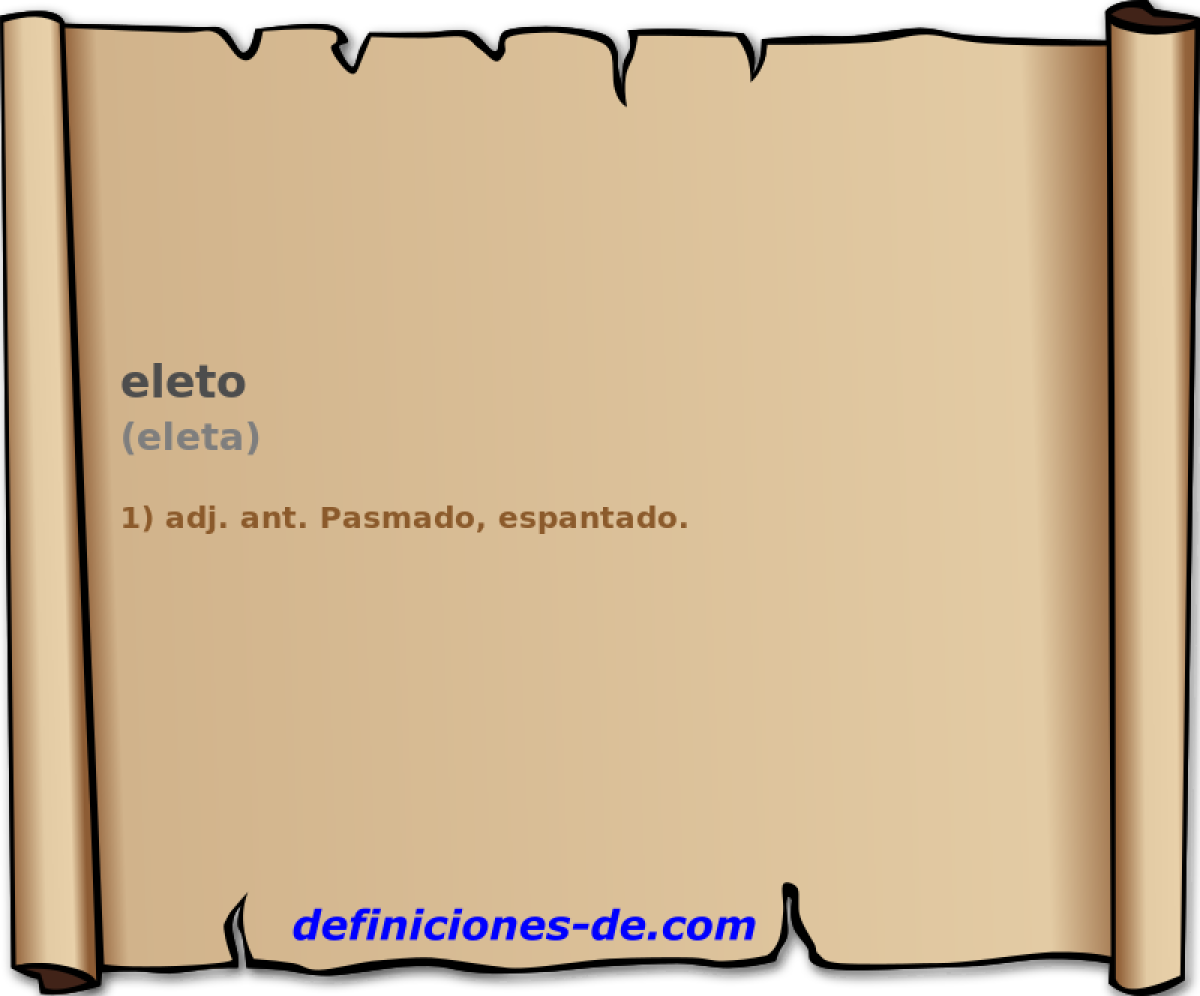 eleto (eleta)