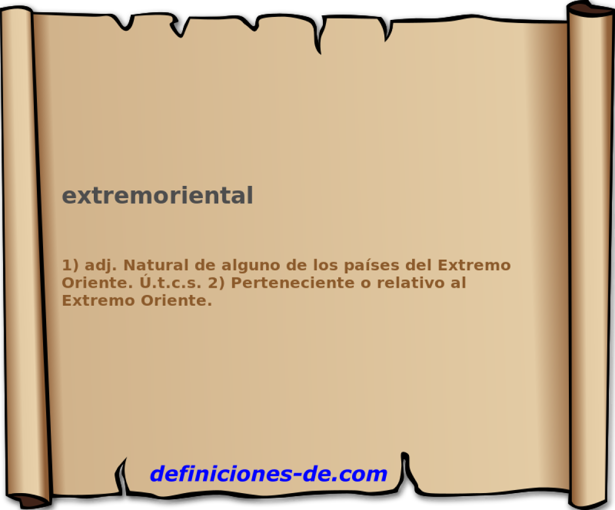 extremoriental 