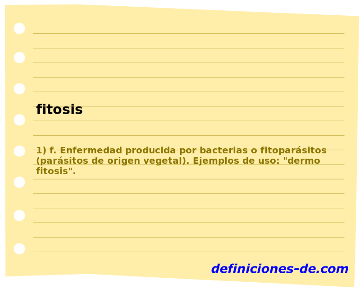 fitosis 