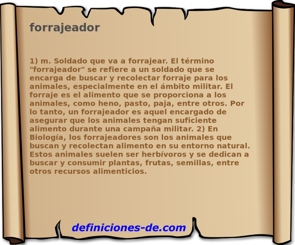 forrajeador 