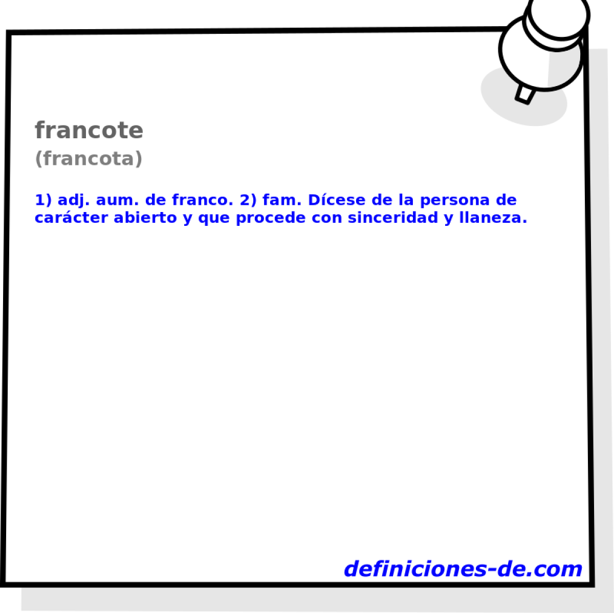 francote (francota)