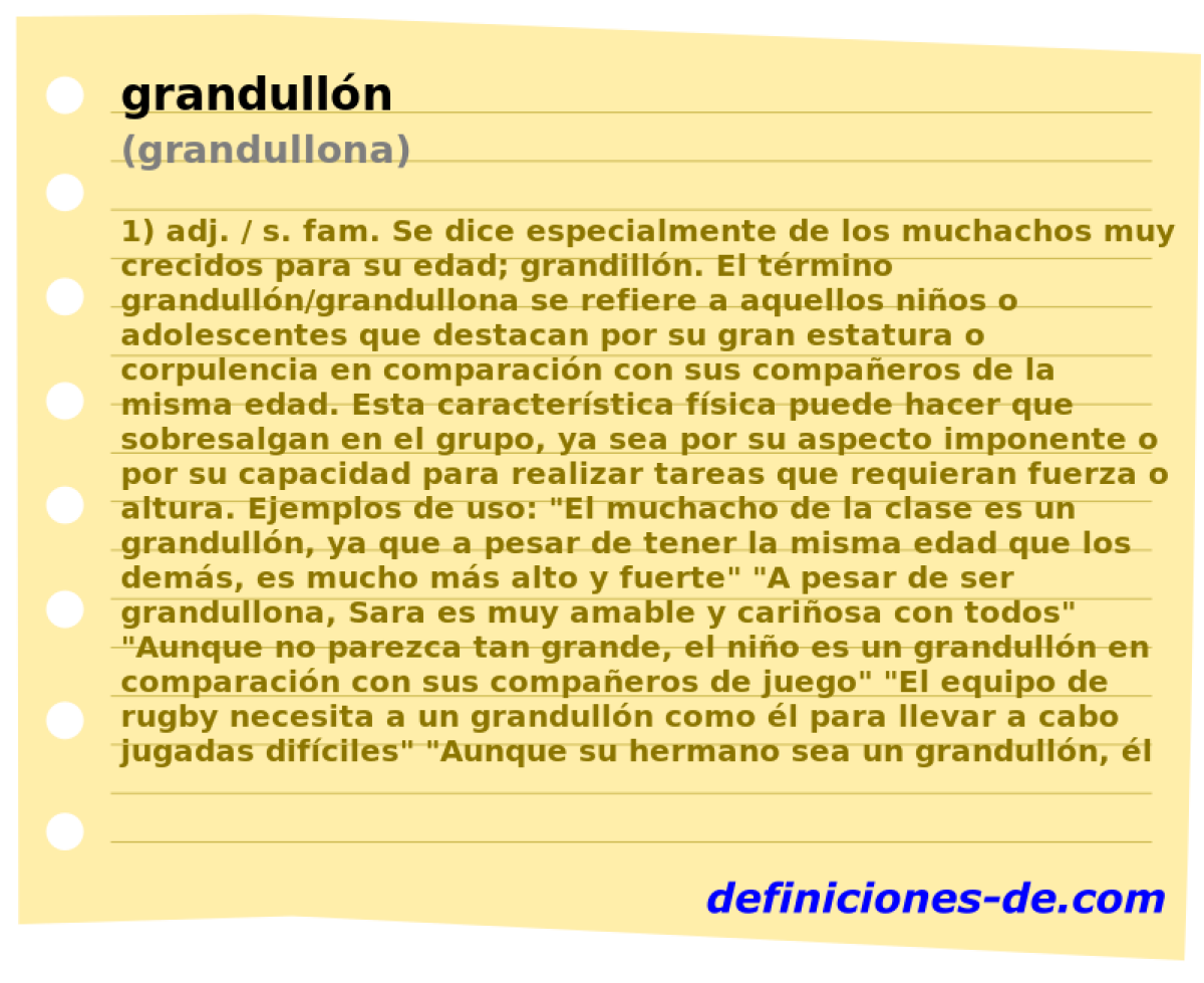 grandulln (grandullona)