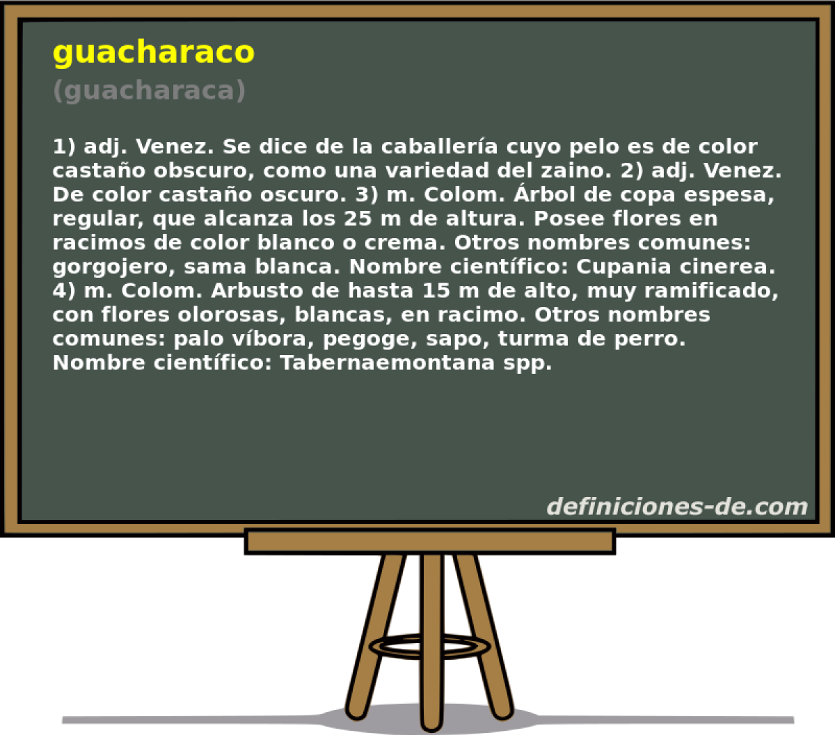 guacharaco (guacharaca)
