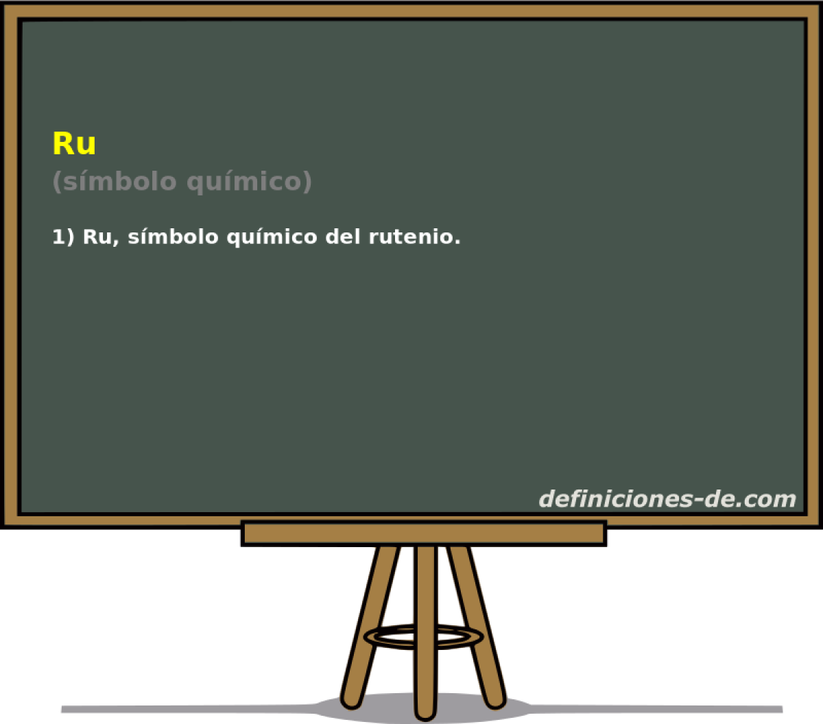 Ru (smbolo qumico)