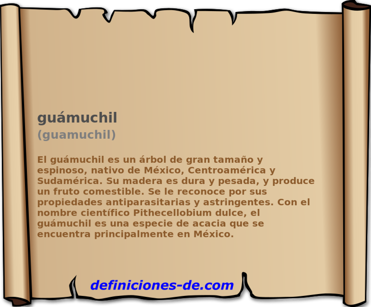 gumuchil (guamuchil)