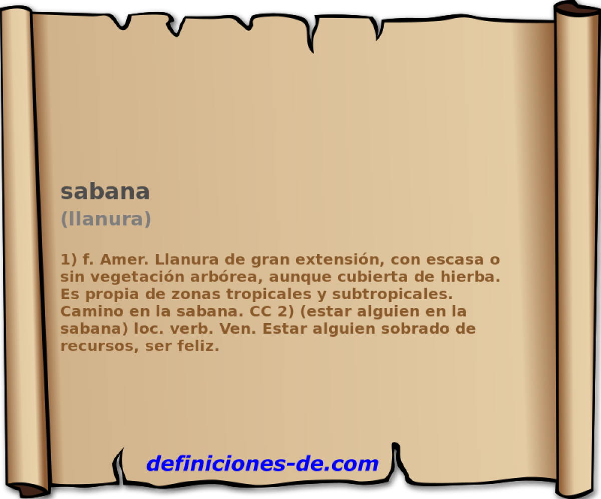 sabana (llanura)