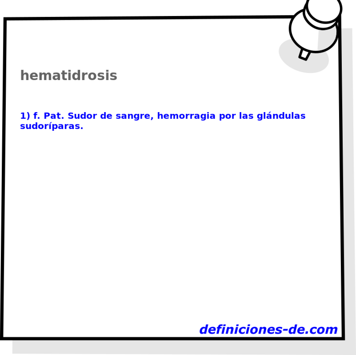 hematidrosis 