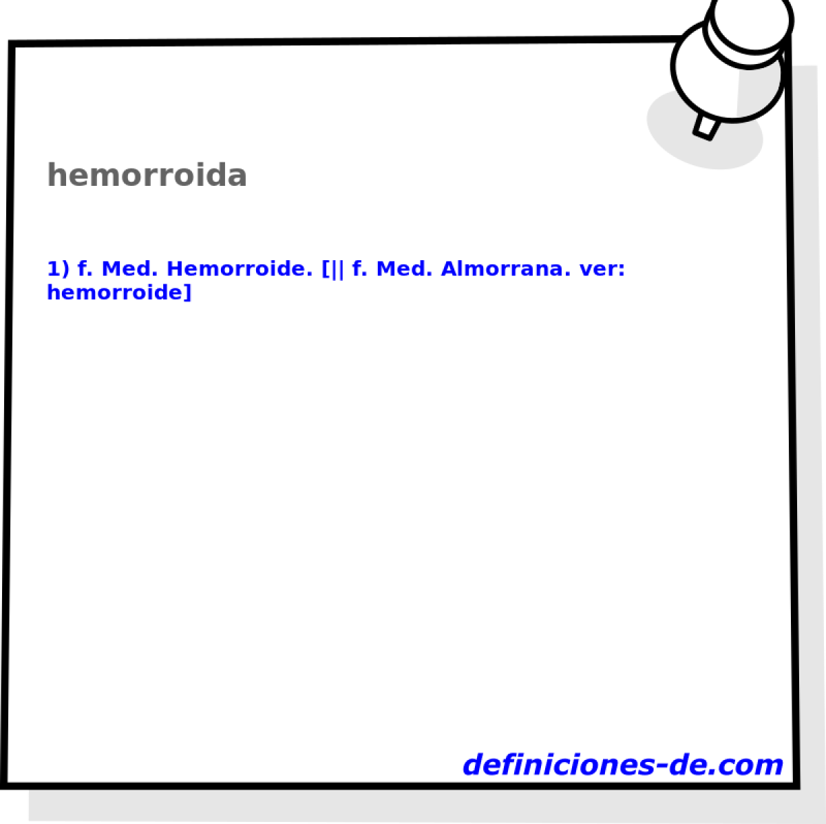 hemorroida 