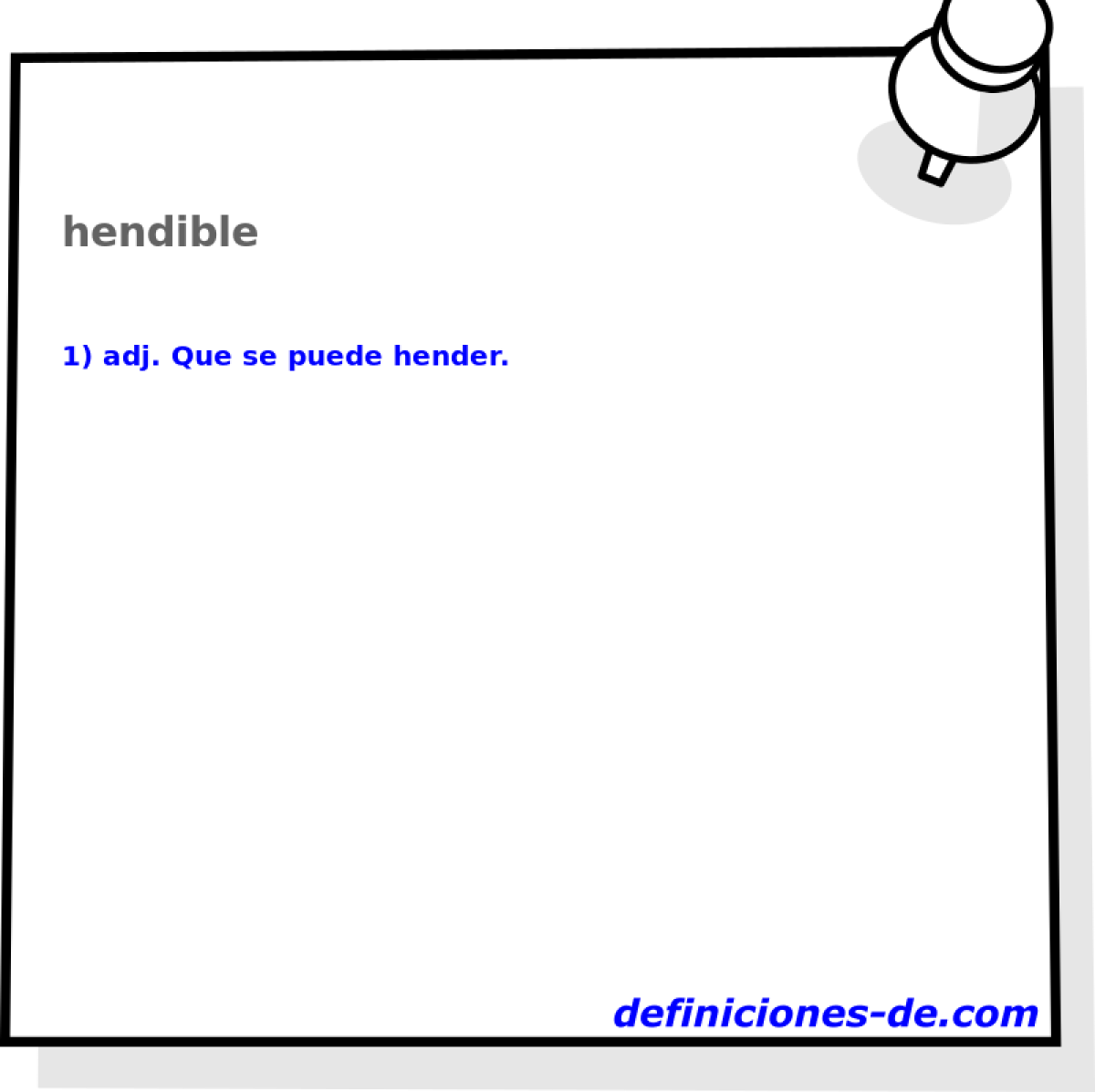 hendible 