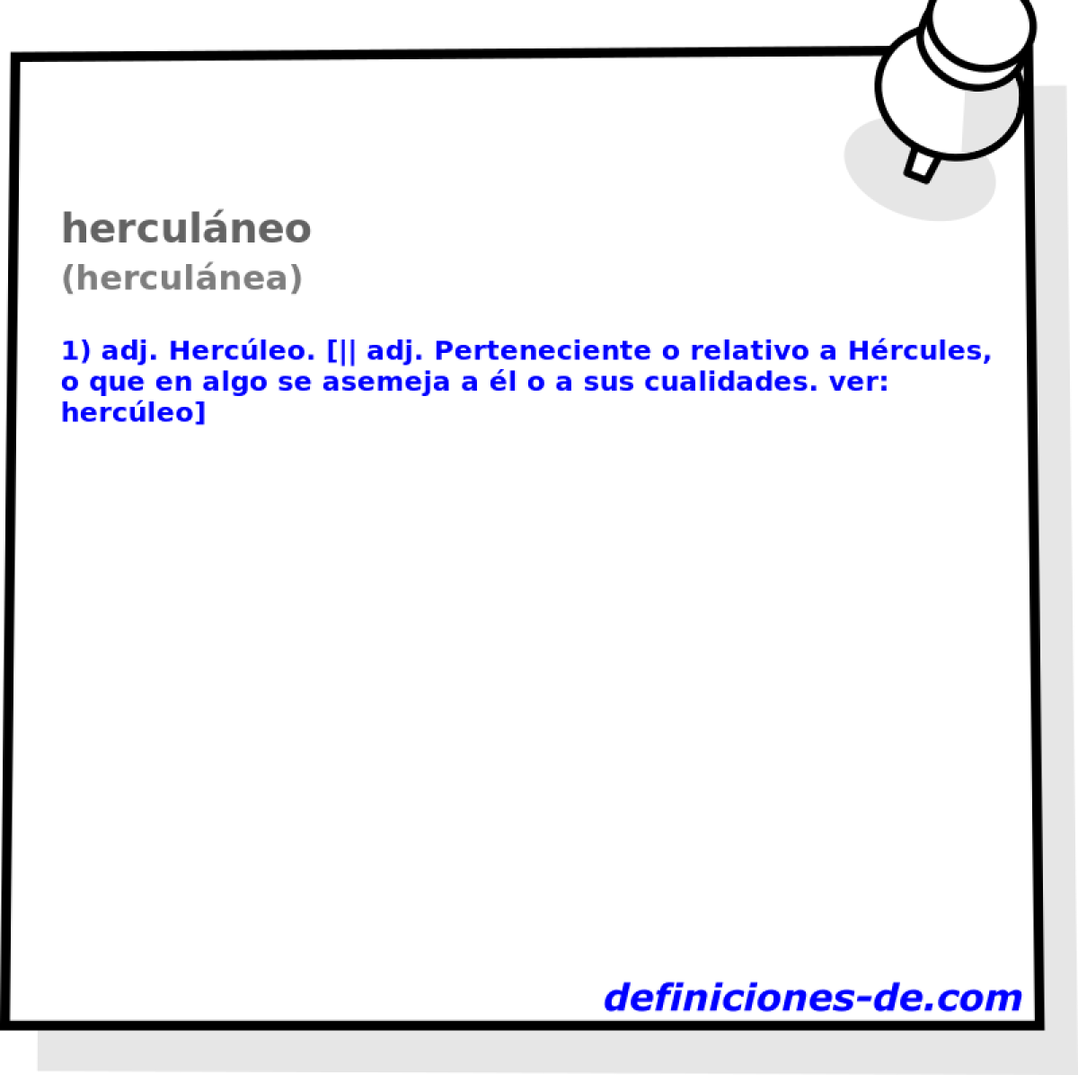 herculneo (herculnea)