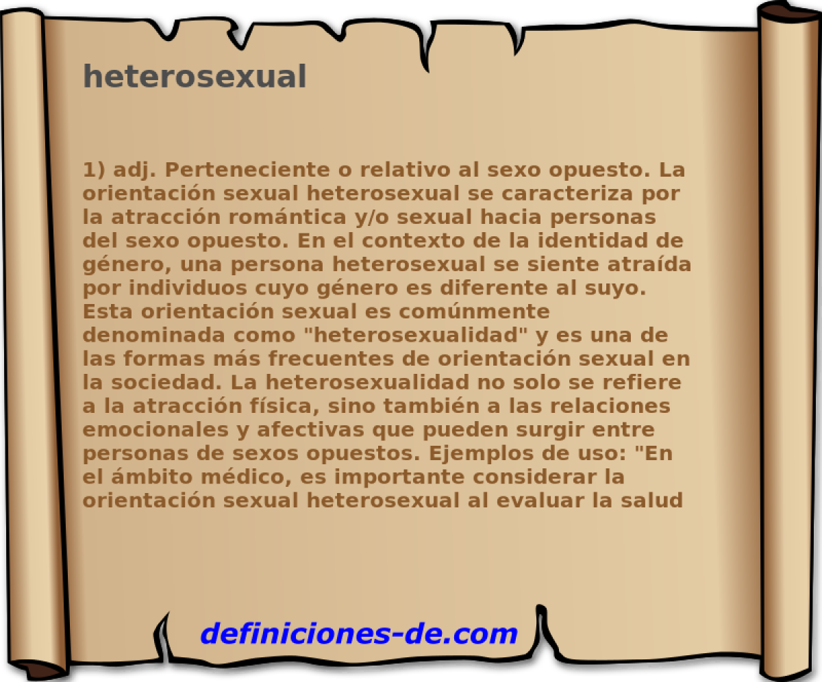 heterosexual 