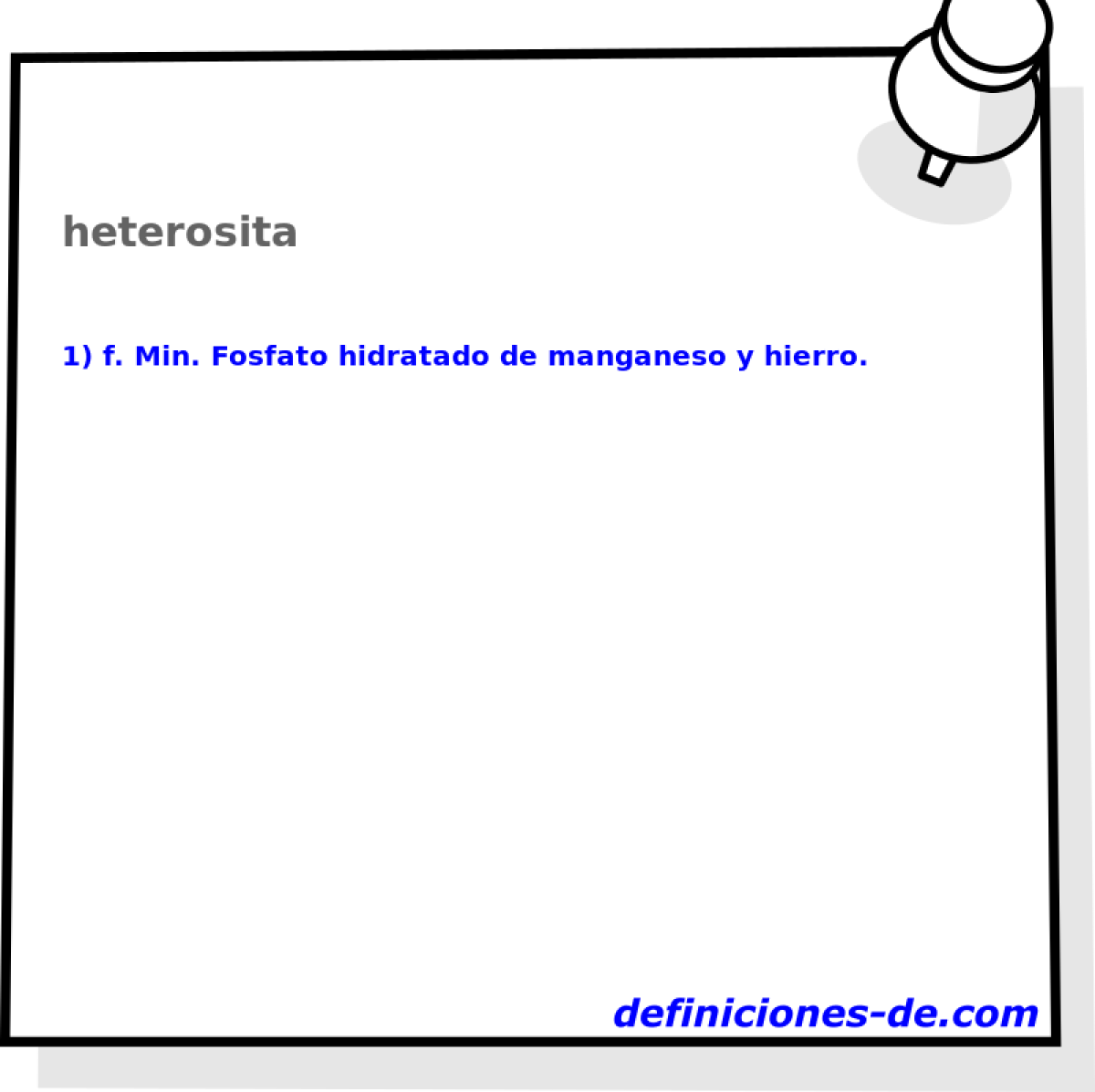 heterosita 