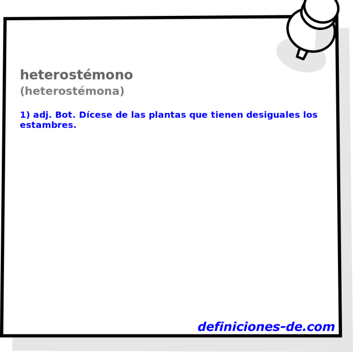 heterostmono (heterostmona)