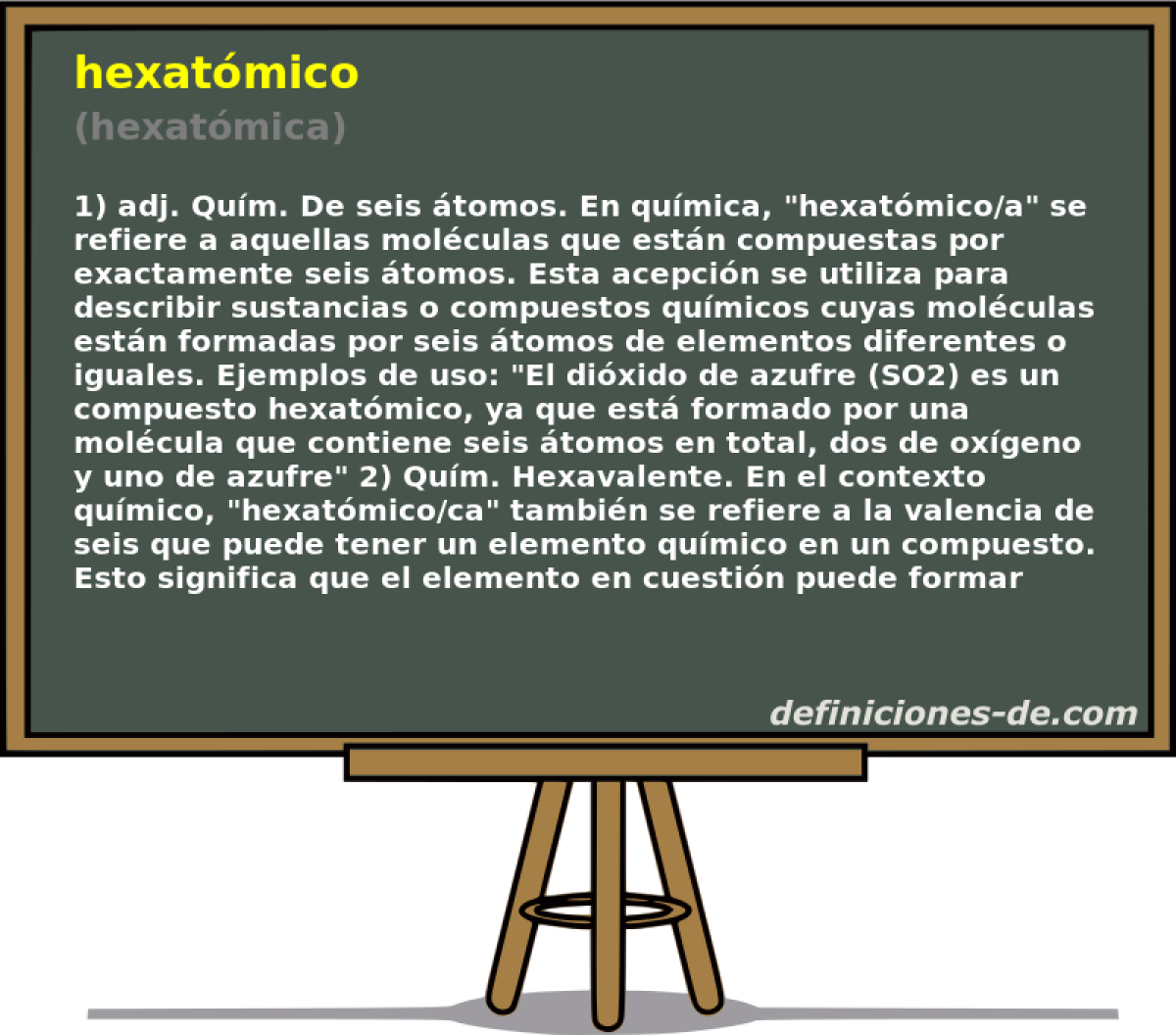 hexatmico (hexatmica)