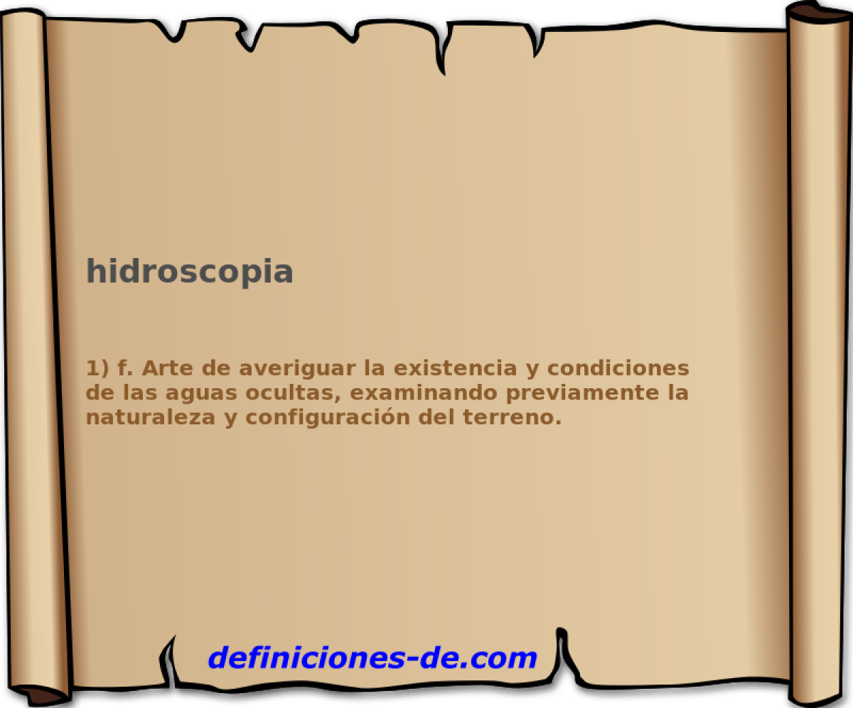 hidroscopia 