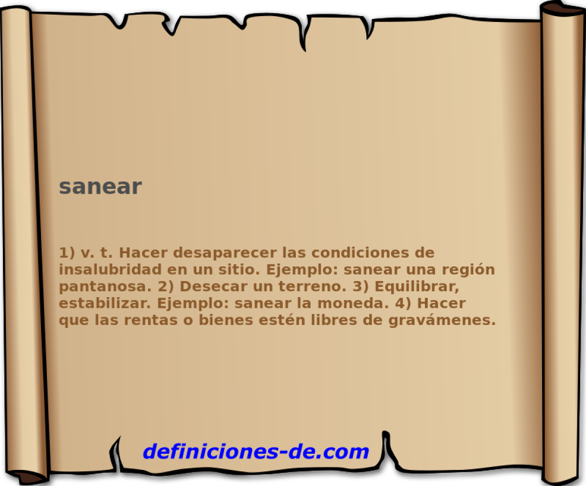 sanear 