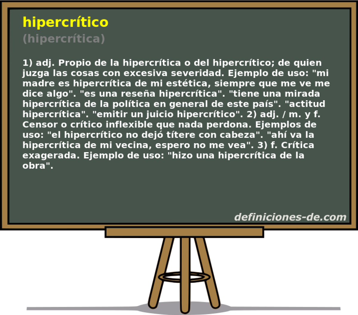 hipercrtico (hipercrtica)