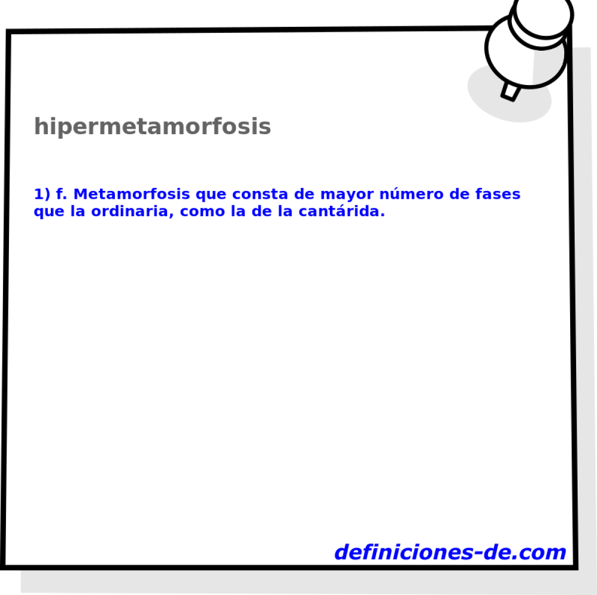 hipermetamorfosis 