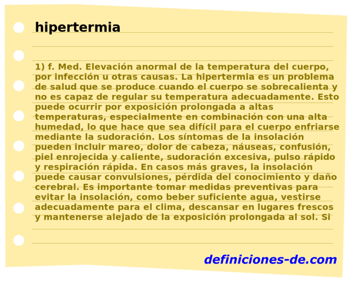 hipertermia 