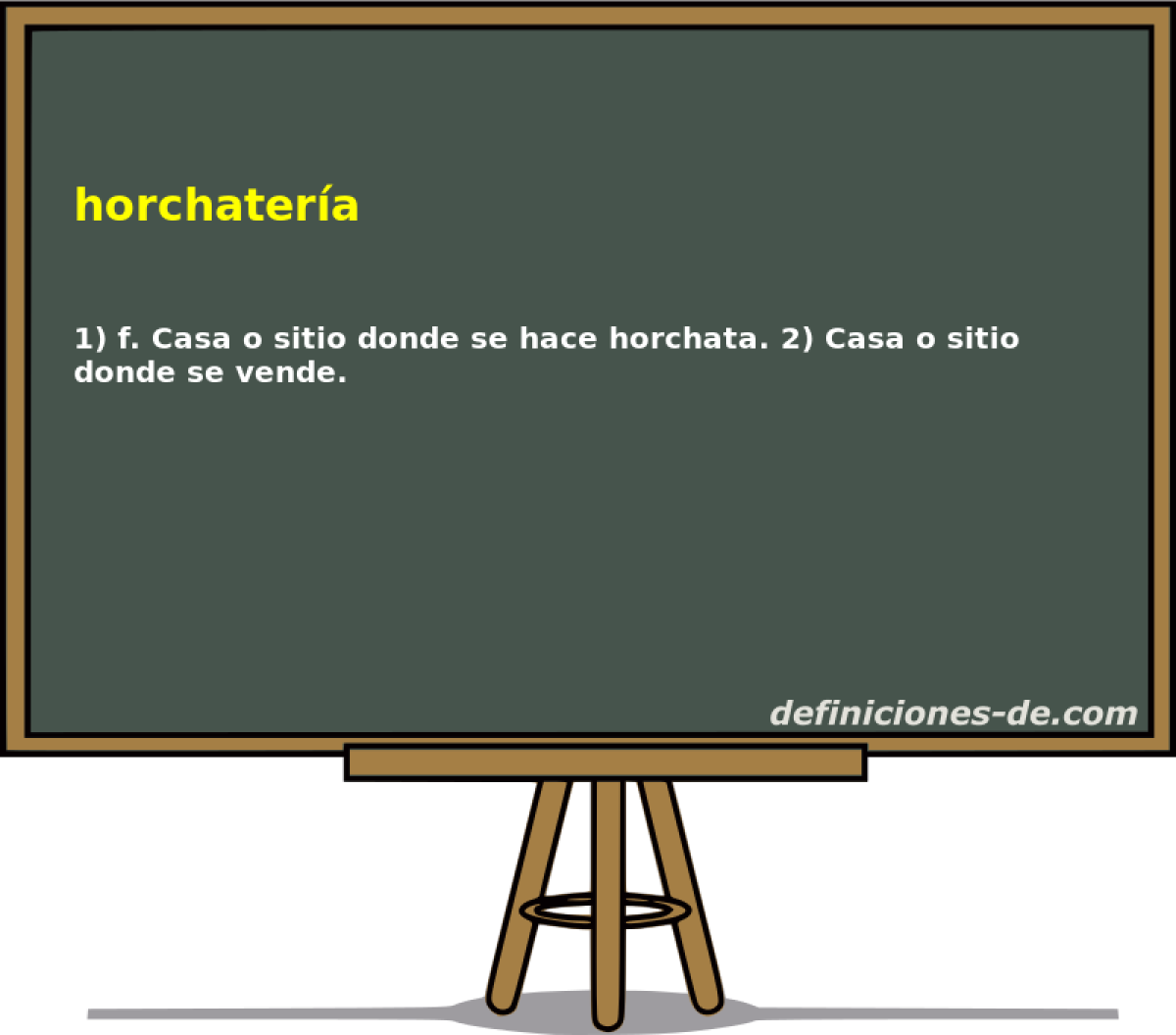 horchatera 