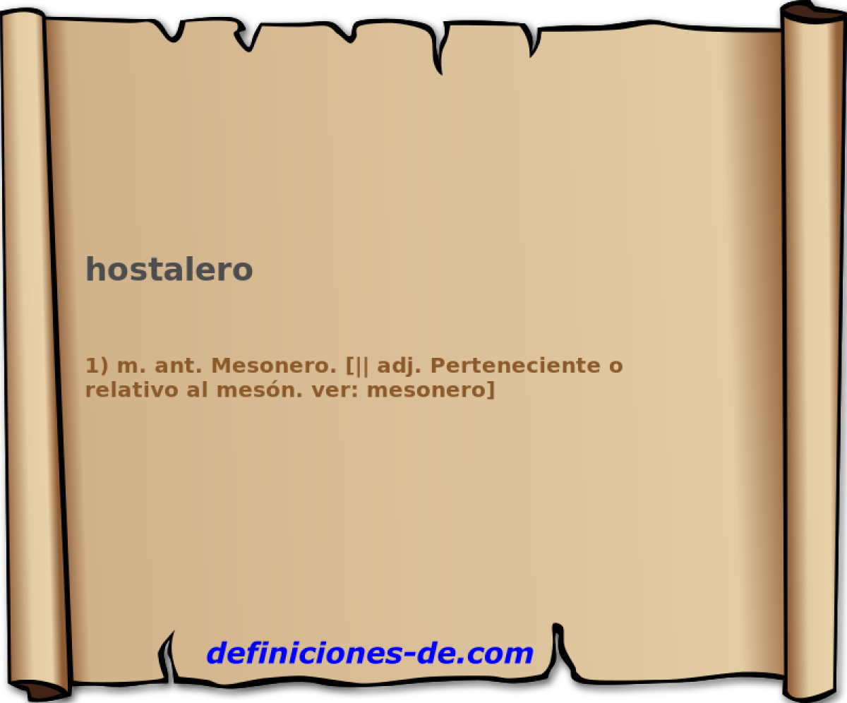 hostalero 