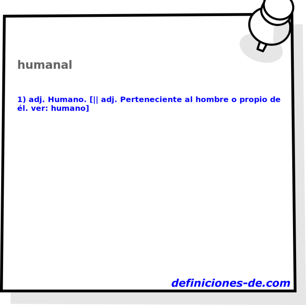 humanal 