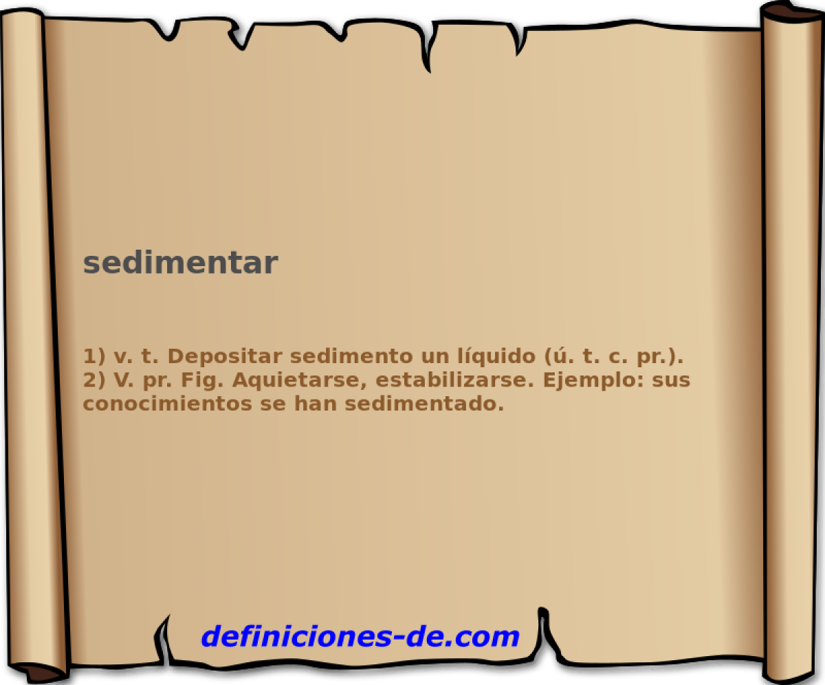 sedimentar 