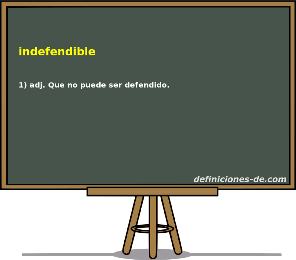 indefendible 