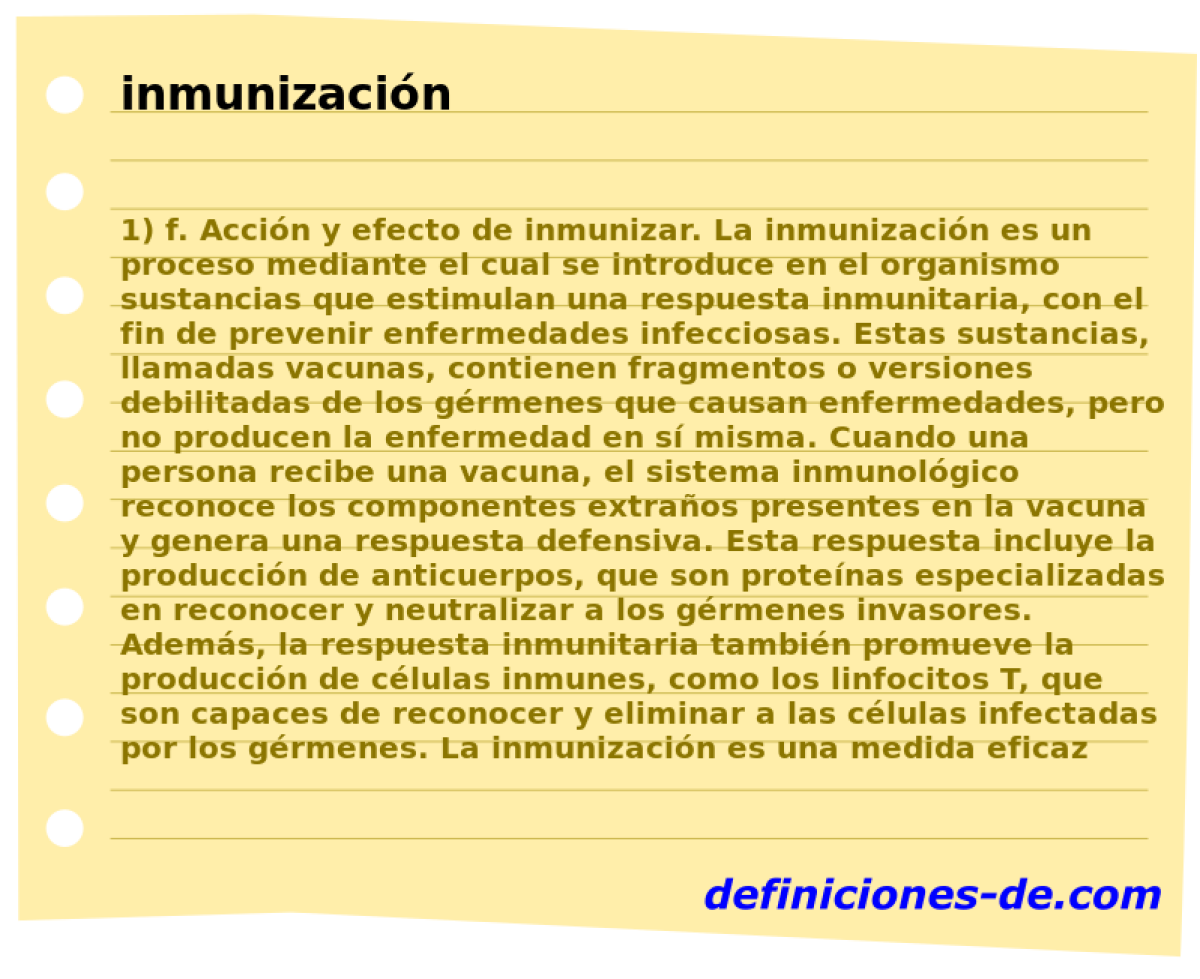 inmunizacin 