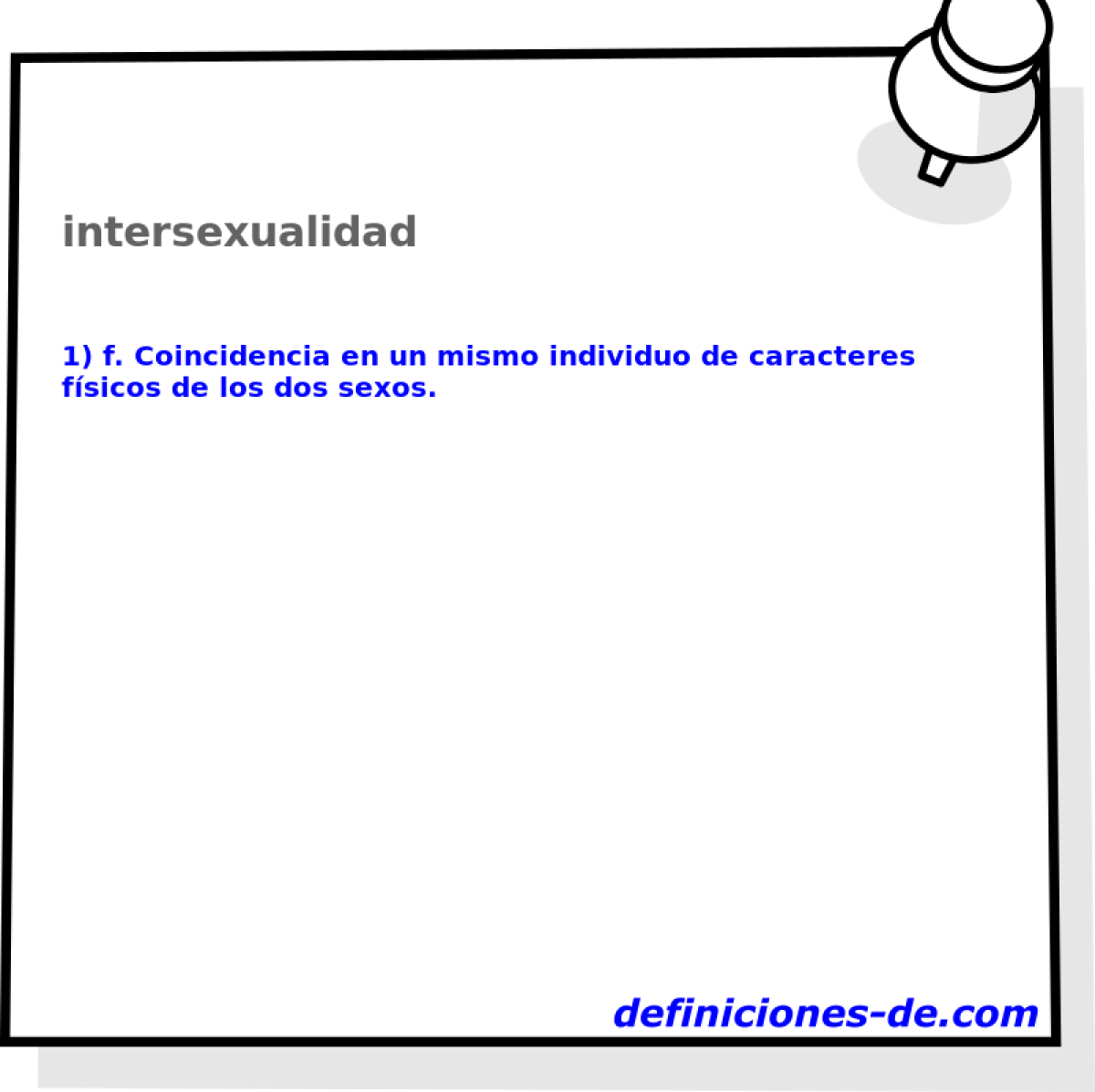 intersexualidad 