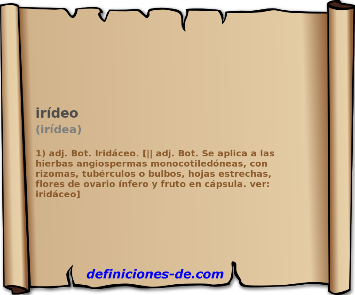 irdeo (irdea)