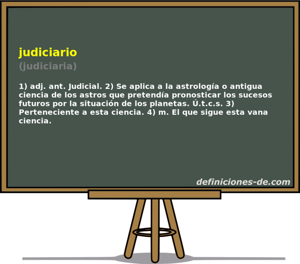 judiciario (judiciaria)