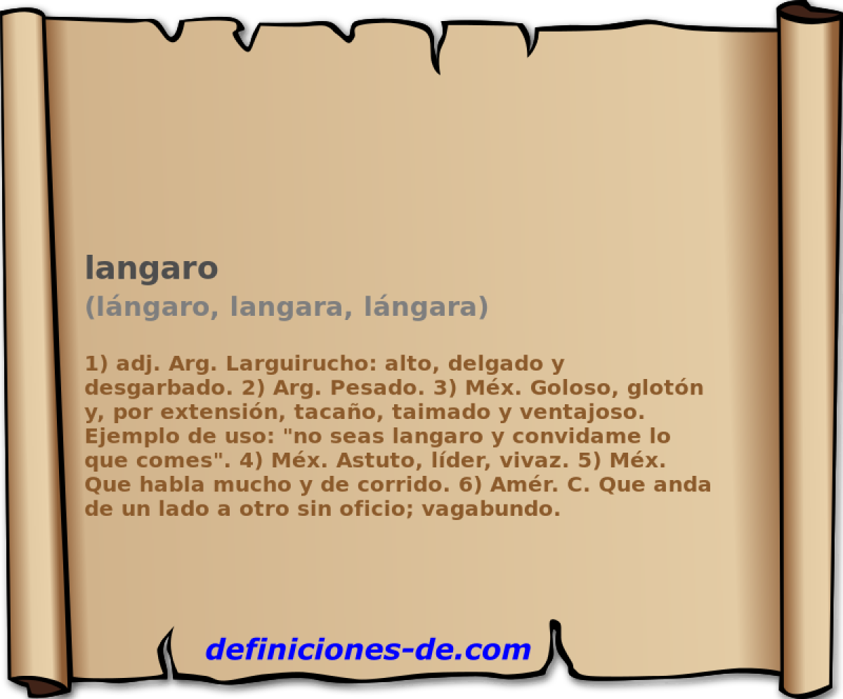 langaro (lngaro, langara, lngara)