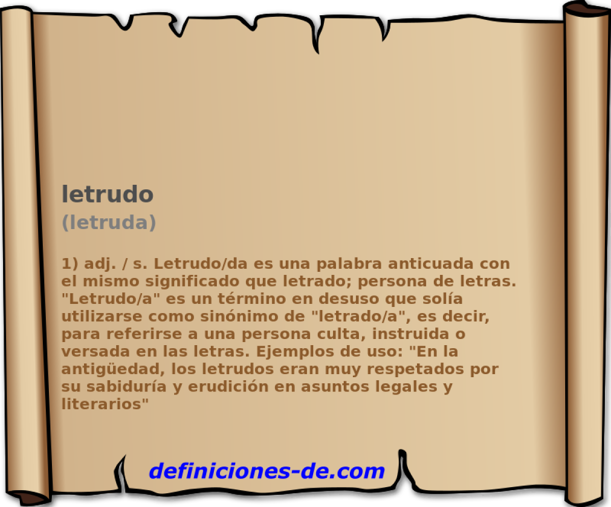 letrudo (letruda)